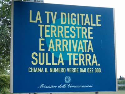 Il digitale terrestre cresce, ma solo quello Mediaset