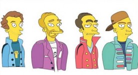 I Coldplay gialli per I Simpson, la band protagonista in una puntata della prossima stagione