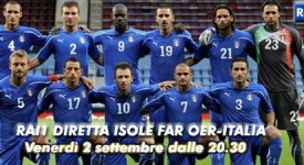 Calcio in tv: Isole Far Oer - Italia su Raiuno