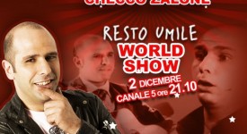 Oggi in tv 2 dicembre 2011: Renato Zero a I migliori Anni, Checco Zalone su Canale 5, Aldo, Giovanni e Giacomo a Italialand