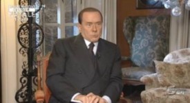 Silvio Berlusconi illustra il suo programma a Pomeriggio Cinque