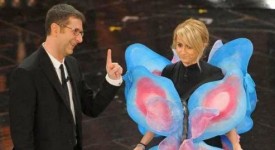 Sanremo 2013, Luciana Littizzetto porta la farfallina: foto