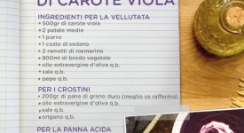 In Cucina con Giallo Zafferano, ricetta di oggi: Vellutata di Carote Viola