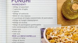 In cucina con Giallo Zafferano, ricetta di oggi: Paccheri Ripieni con Funghi e Salsiccia