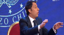 Premier Renzi, parodia di Ubaldo Pantani a Quelli Che Il Calcio
