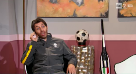 Gigi Buffon, parodia di Ubaldo Pantani a Quelli Che Il Calcio 6 aprile | Video