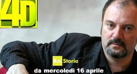 Carlo Lucarelli torna su Rai Storia con Italia in 4D 