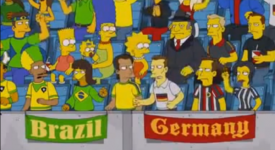 Mondiali 2014, i Simpson prevedono la semifinale tra Brasile  e Germania