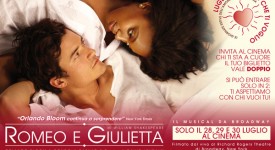 Romeo e Giulietta, al cinema il 28, 29 e 30 Luglio: Ogni Biglietto vale due ingressi
