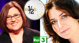 In 1/2h, Sabina Guzzanti ospite di Lucia Annunziata su Rai 3