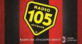 Radio 105, radio ufficiale del Milan nella stagione 2016-2017