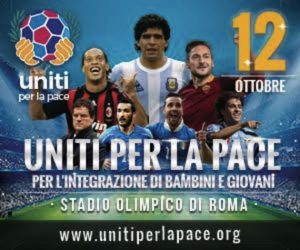 Uniti Per La Pace, La partita benefica promossa da Papa Francesco su Rai 1