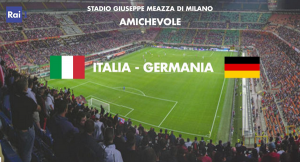 Italia-Germania in diretta su Rai 1