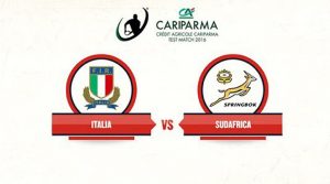Italia Rugby Vs. Sudafrica, sabato 19 novembre su DMax